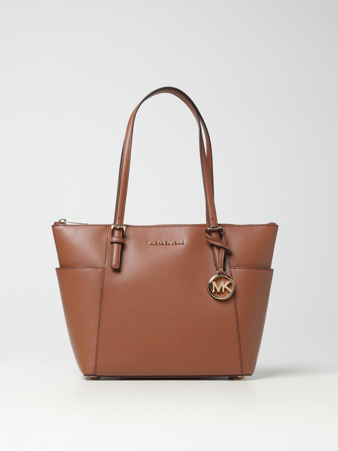 MICHAEL MICHAEL KORS Sac porte main femme Marron Sac Cabas Michael Michael Kors 30F2GTTT8L en ligne sur GIGLIO.COM