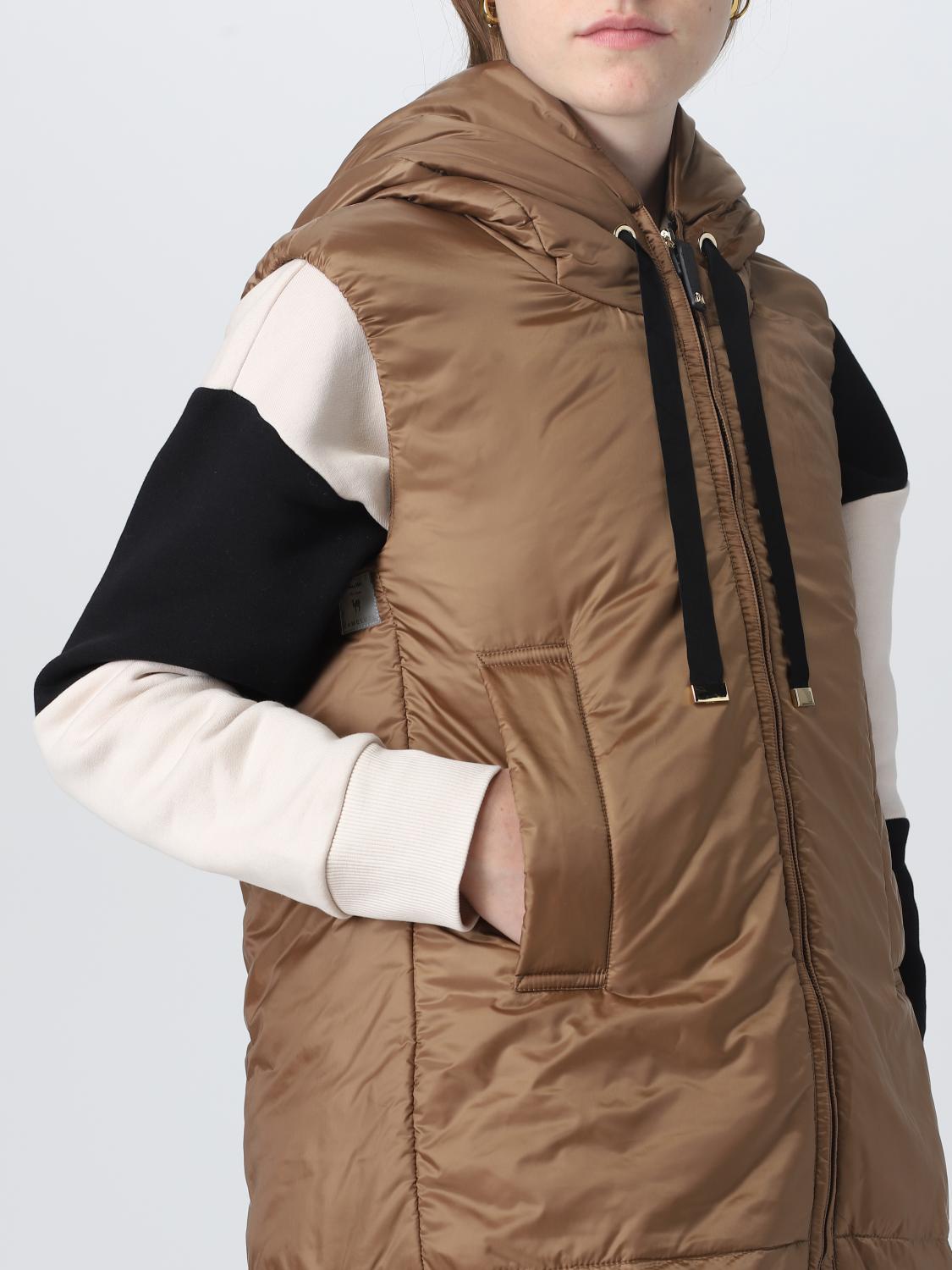 MAX MARA THE CUBE GILET: Gilet Max Mara The Cube in nylon antigoccia, Cammello - Img 5