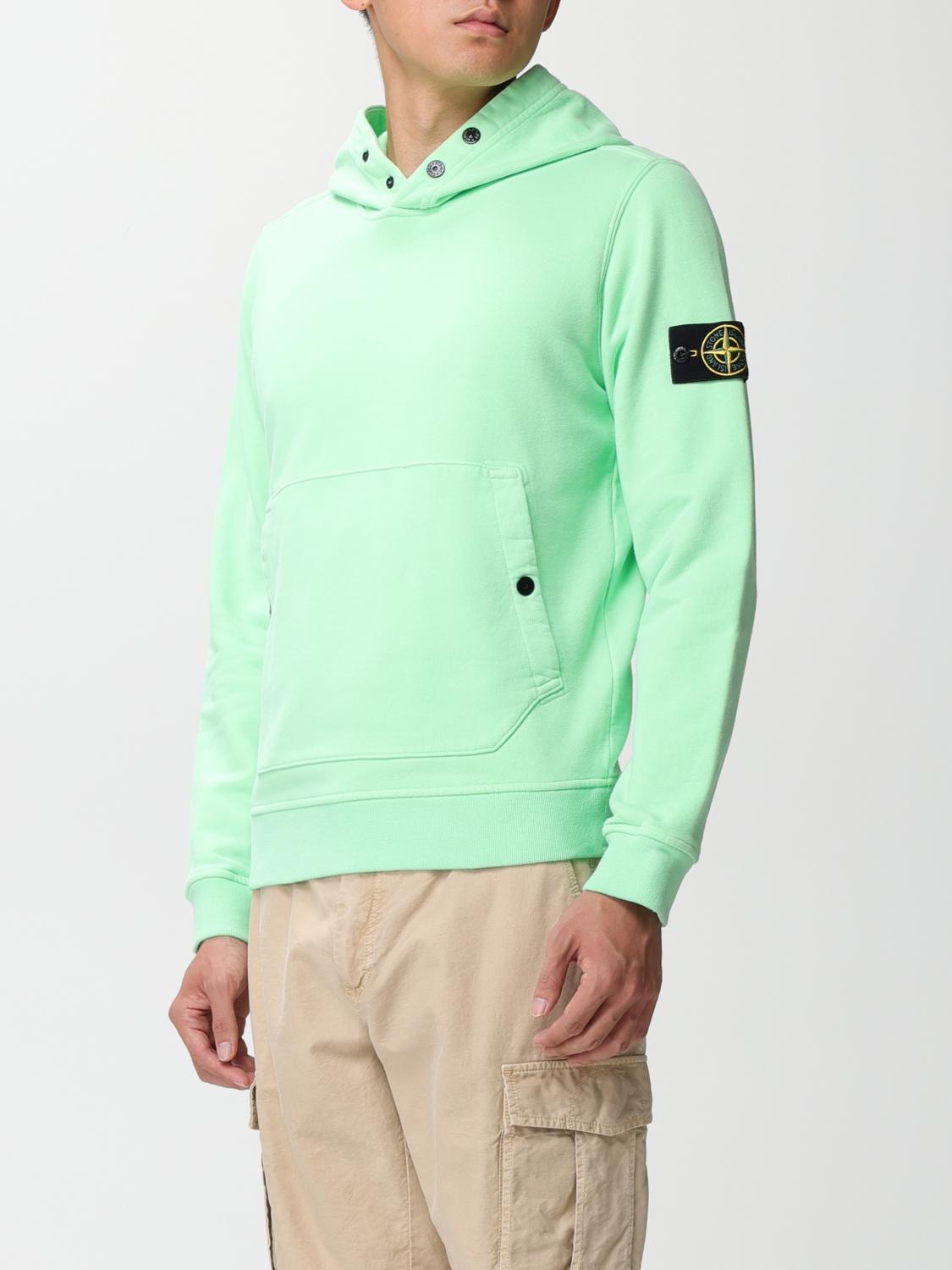 STONE ISLAND SWEATSHIRT: Pullover herren Stone Island, Grasgrün - Img 4