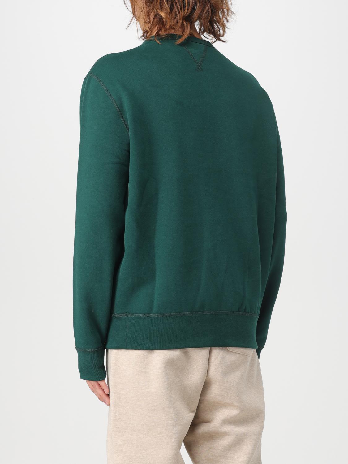 POLO RALPH LAUREN SWEATSHIRT: Pullover herren Polo Ralph Lauren, Grün - Img 2