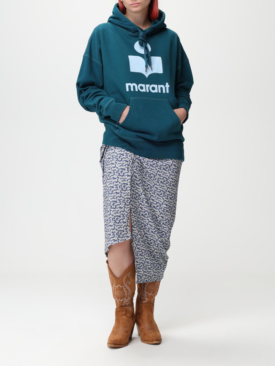 ISABEL MARANT ETOILE SUDADERA: Sudadera mujer Isabel Marant Etoile, Verde - Img 2