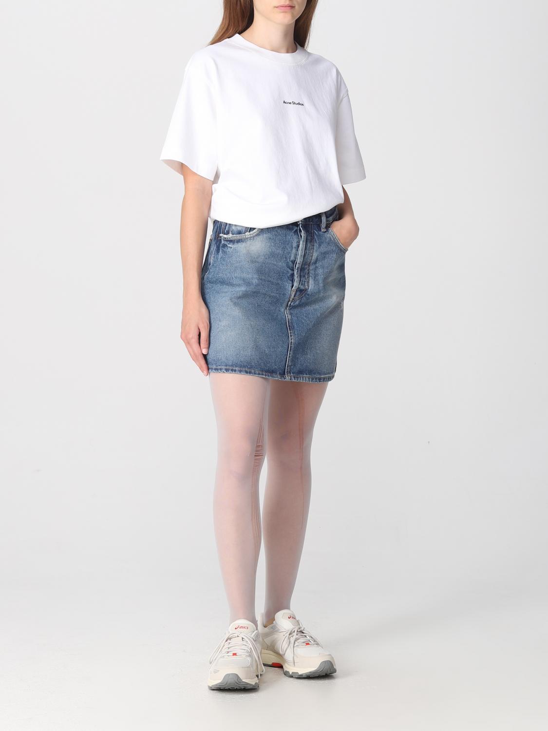 ACNE STUDIOS CAMISETA: Camiseta mujer Acne Studios, Blanco - Img 2