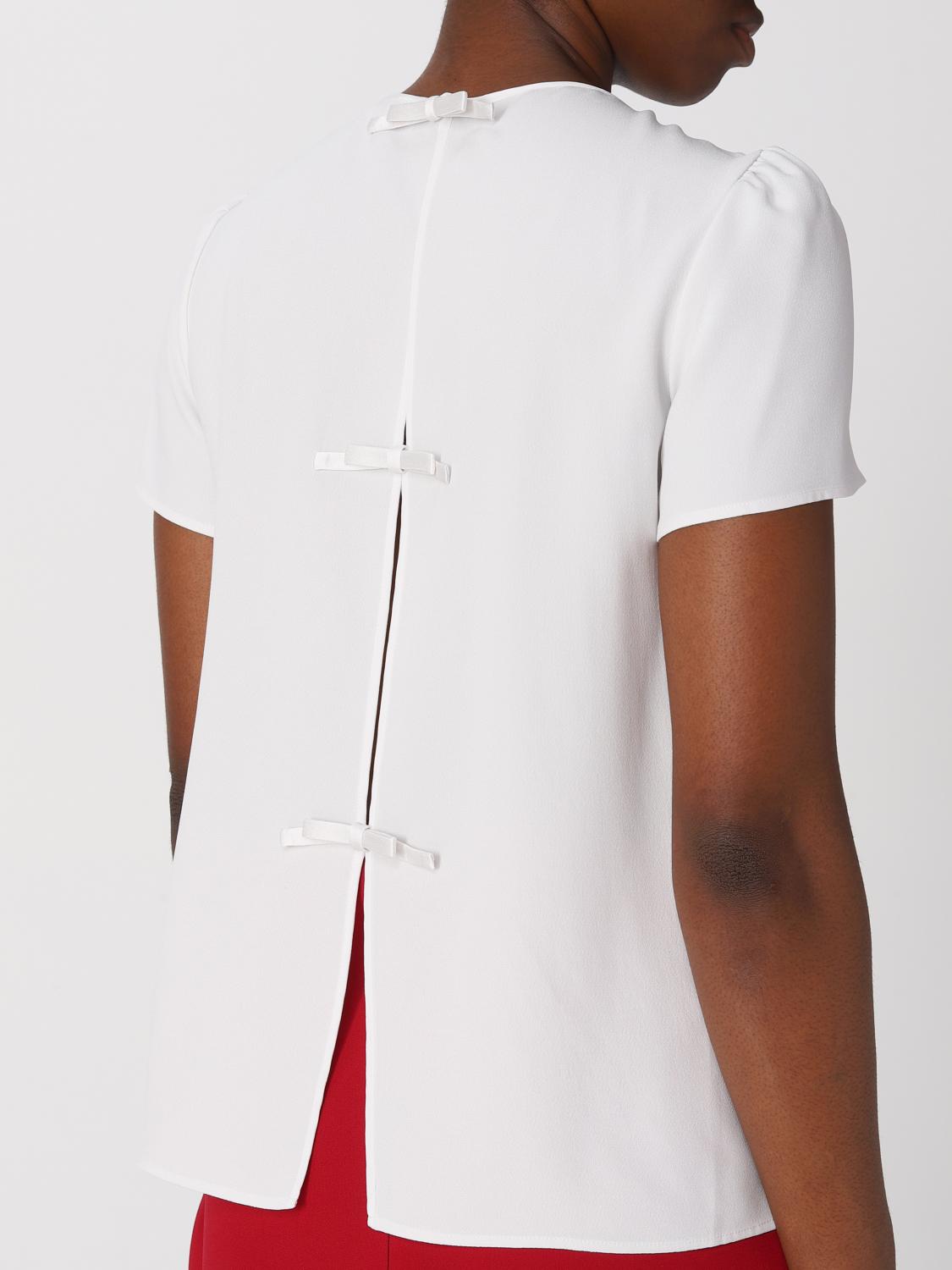 RED VALENTINO TOP: Camisa mujer Red Valentino, Blanco - Img 4
