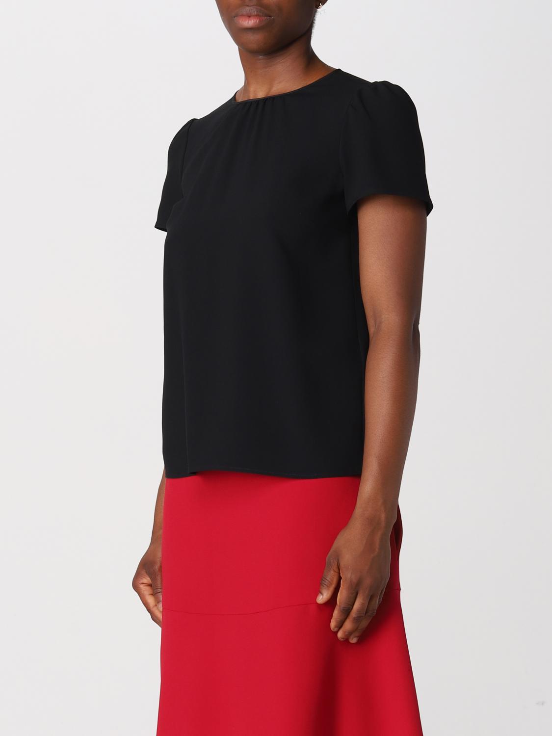 RED VALENTINO TOP: Camisa mujer Red Valentino, Negro - Img 3