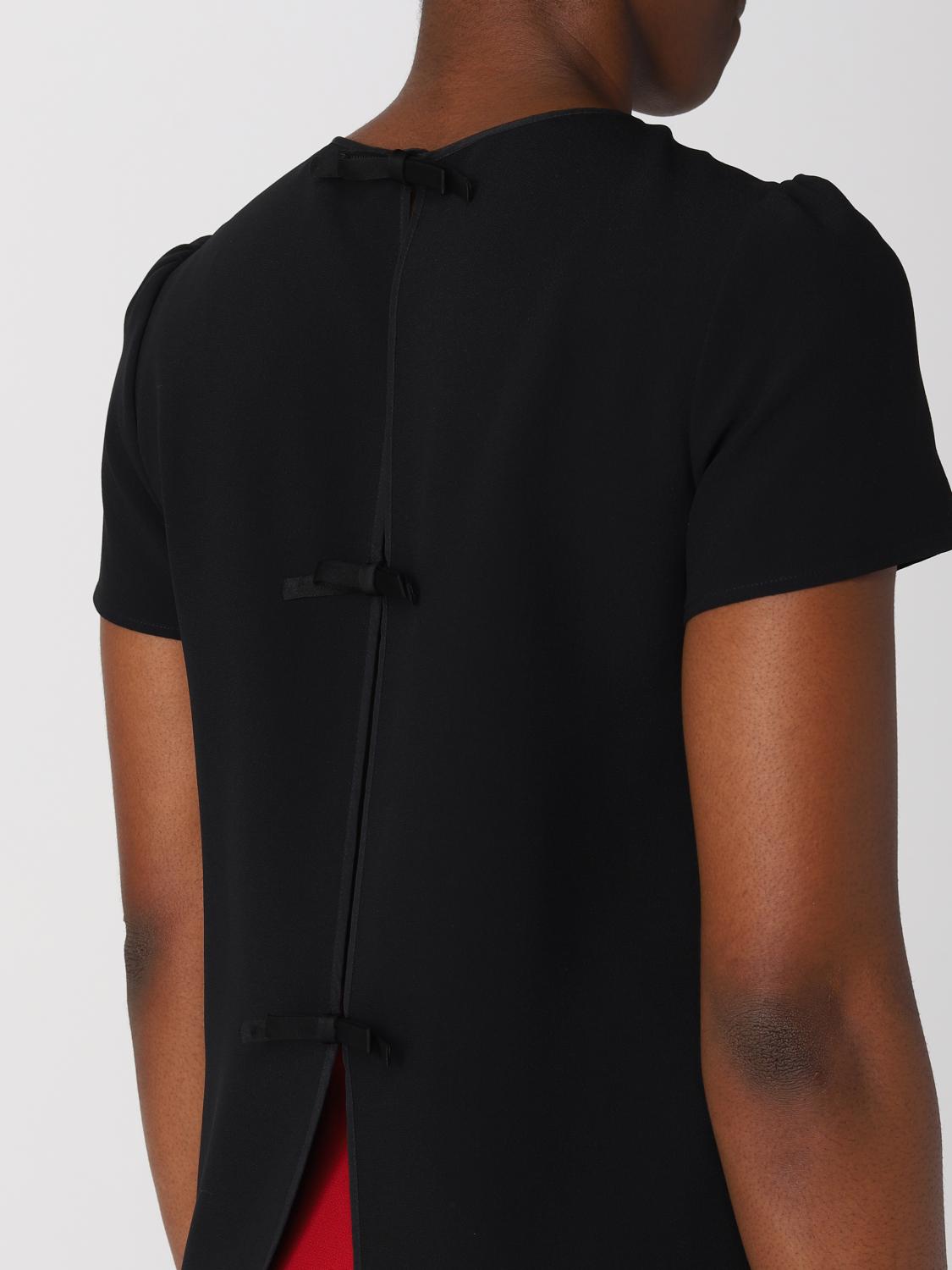 RED VALENTINO TOP: Camisa mujer Red Valentino, Negro - Img 4