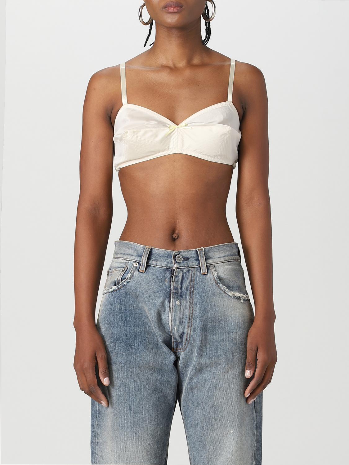 Maison Margiela Top woman - White | S29RJ0037S78051 | GIGLIO.COM