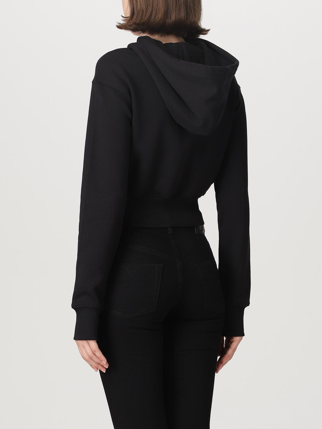 VERSACE JEANS COUTURE SUDADERA: Sudadera mujer Versace Jeans Couture, Negro - Img 2