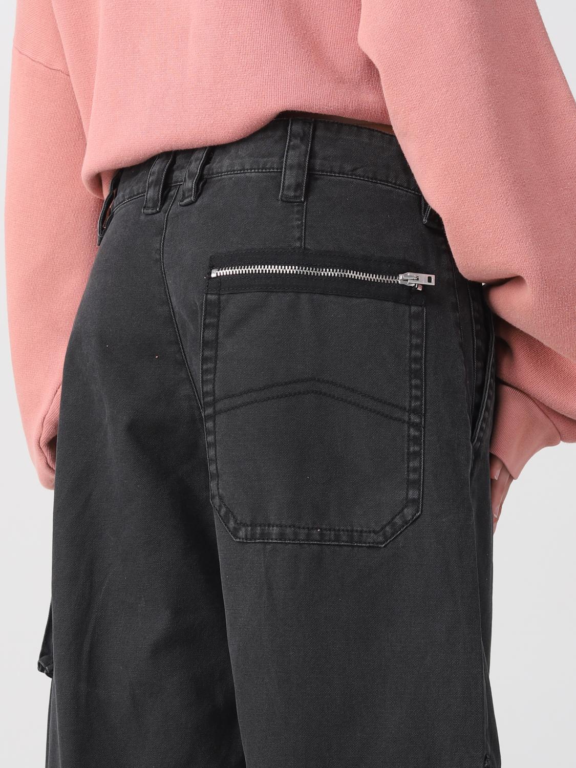 ACNE STUDIOS PANTALONI: Pantalone cargo Acne Studios in cotone, Nero - Img 5