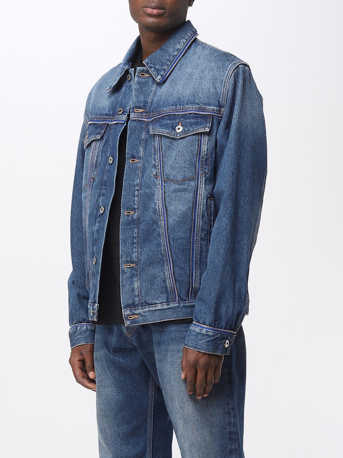 OFF-WHITE CHAQUETA: Americana hombre Off-white, Denim - Img 4