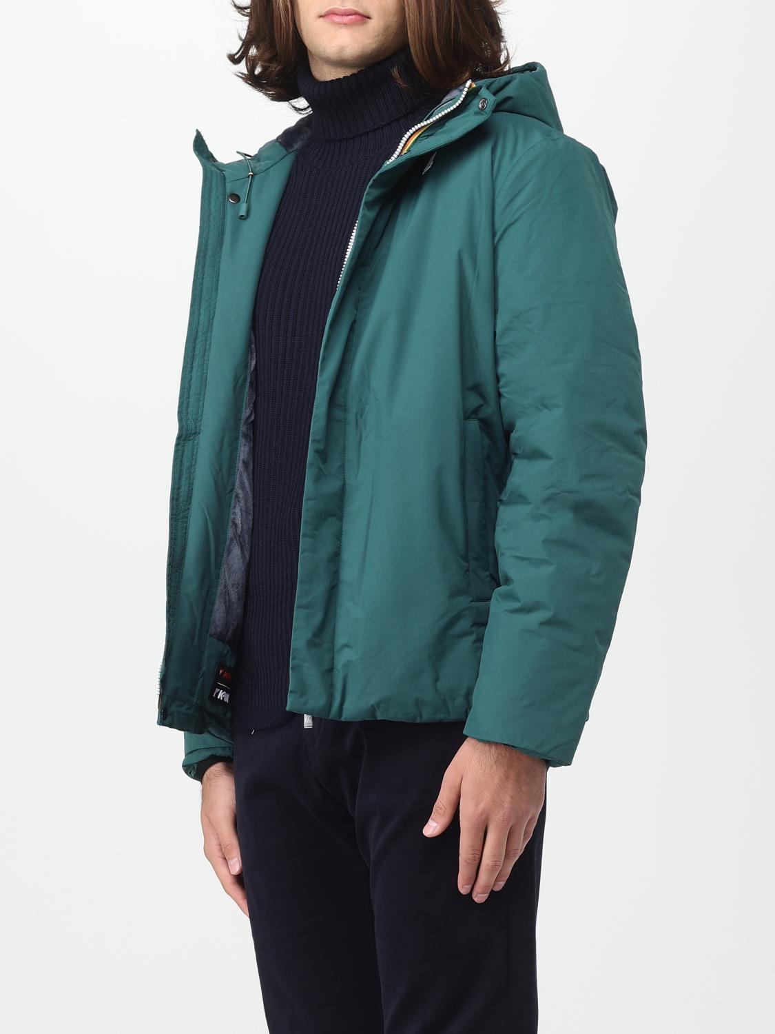 K-WAY JACKET: Jacket men K-way, Grass Green - Img 3