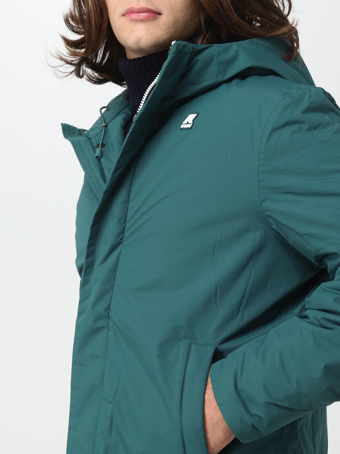 K-WAY JACKET: Jacket men K-way, Grass Green - Img 4