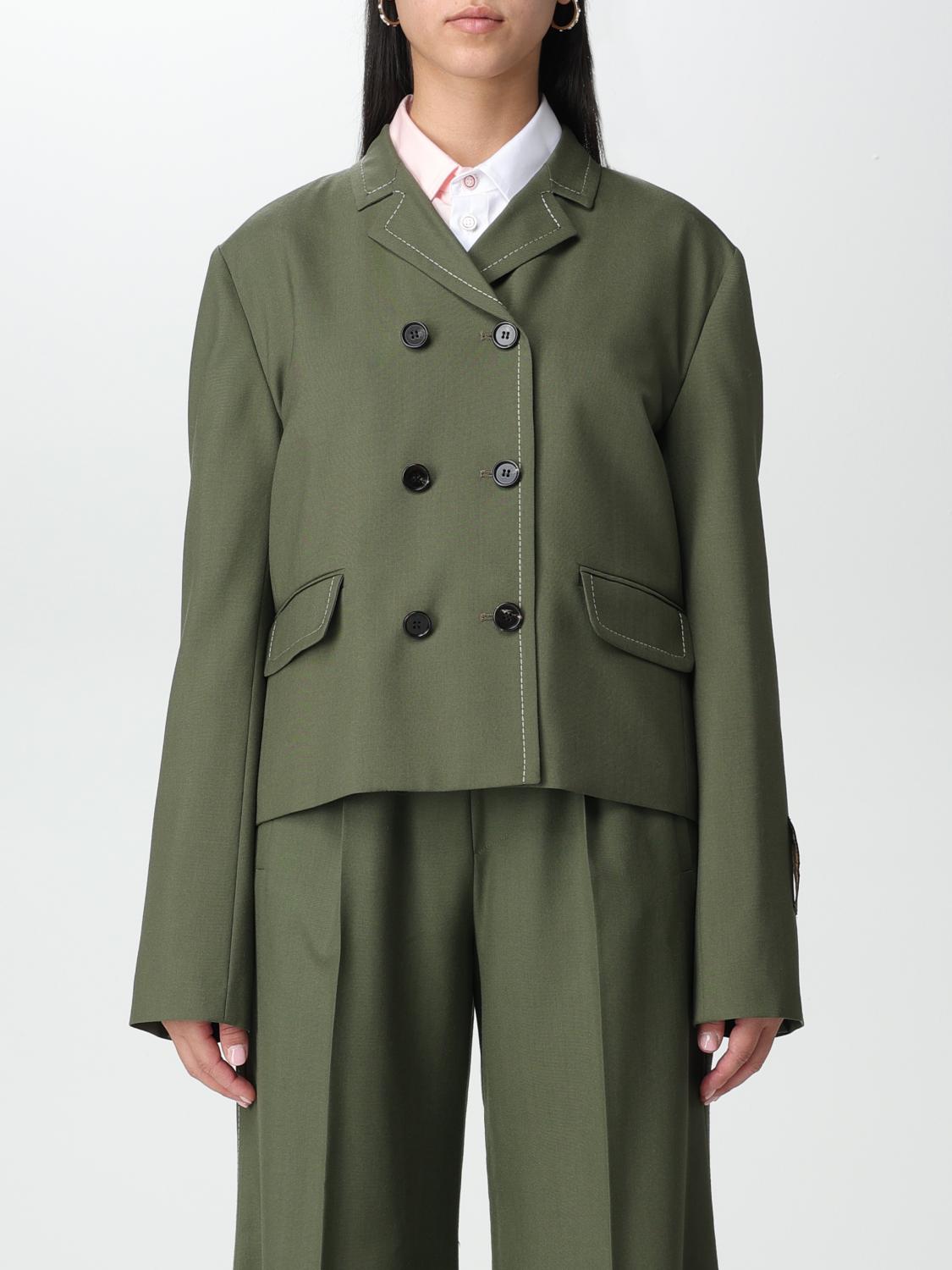 Marni ブレザー レディース - グリーン | GIMA0223U0TW839 | GIGLIO.COM