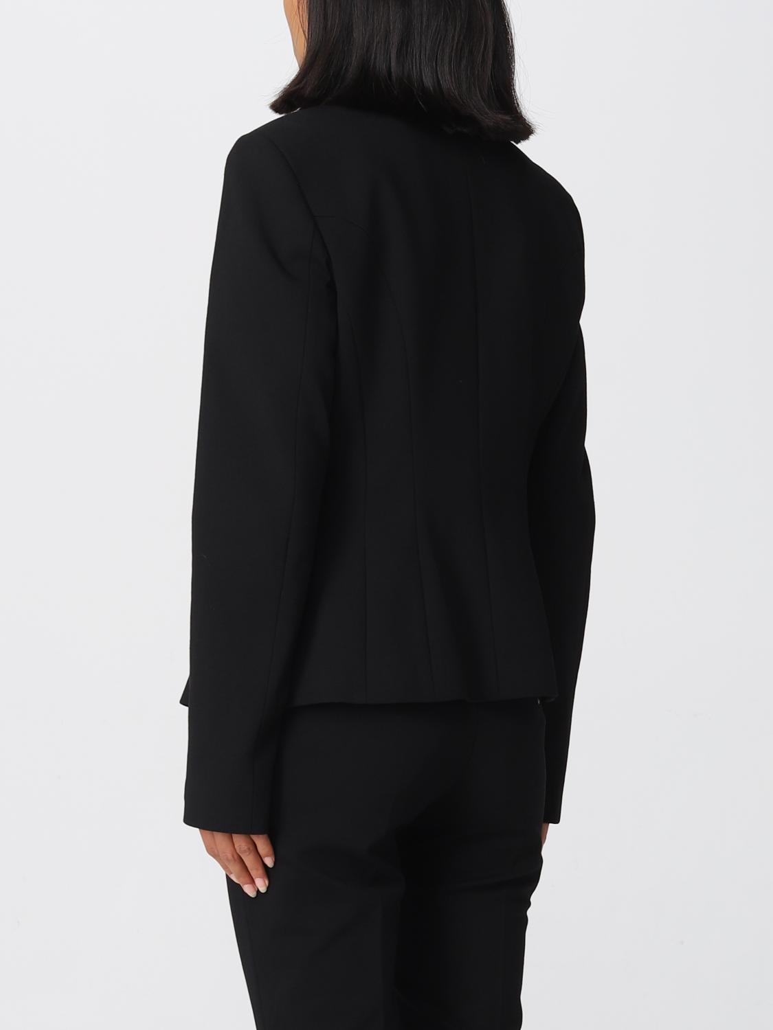 アウターその他 DONDUP Woman Blazer Black DJ522JSE108DXXX 999 DONDUP: cotton blazer - Black | Dondup blazer