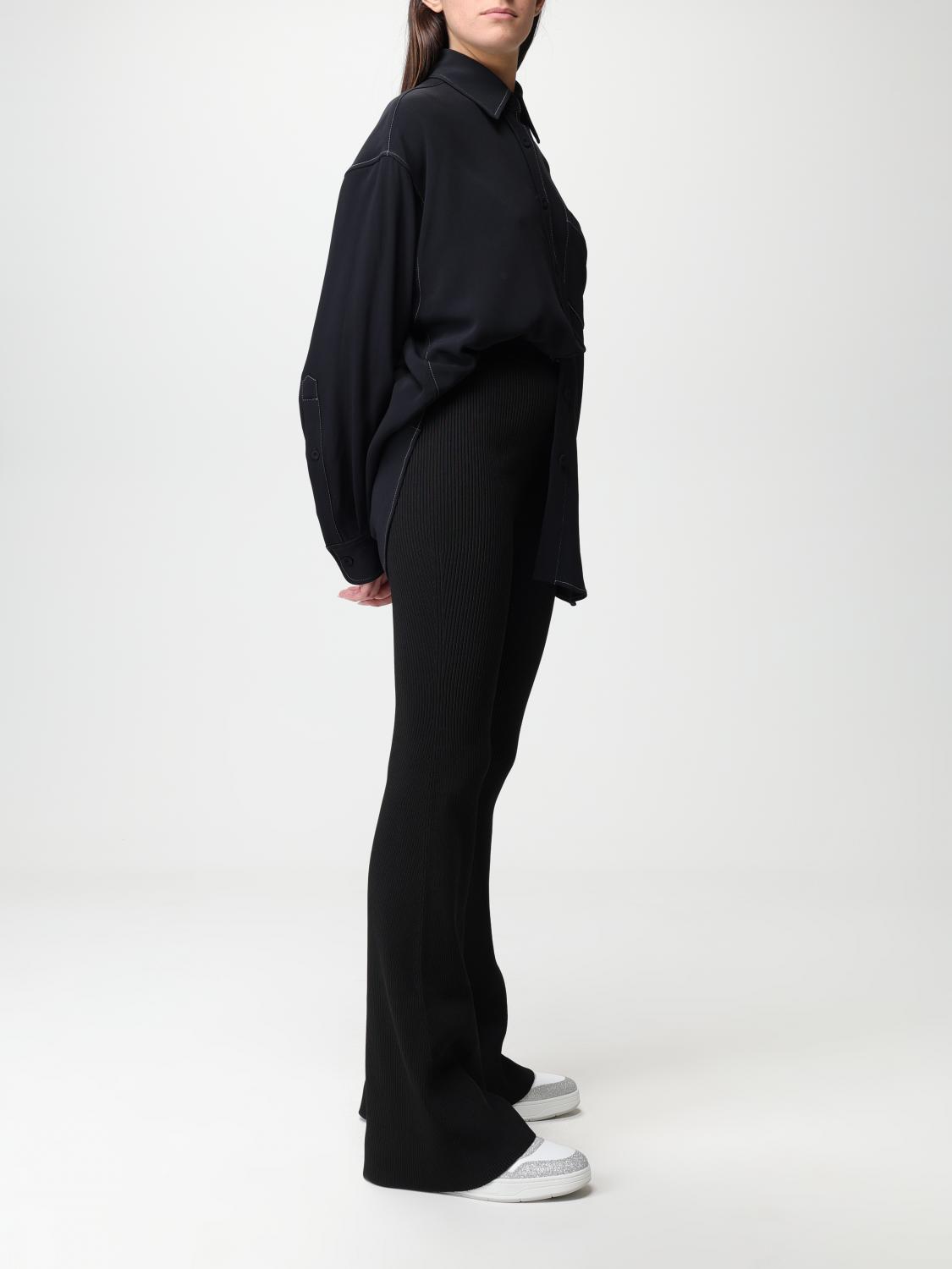 STELLA MCCARTNEY PANTALONI: Pantalone Stella McCartney in viscosa stretch, Nero - Img 2