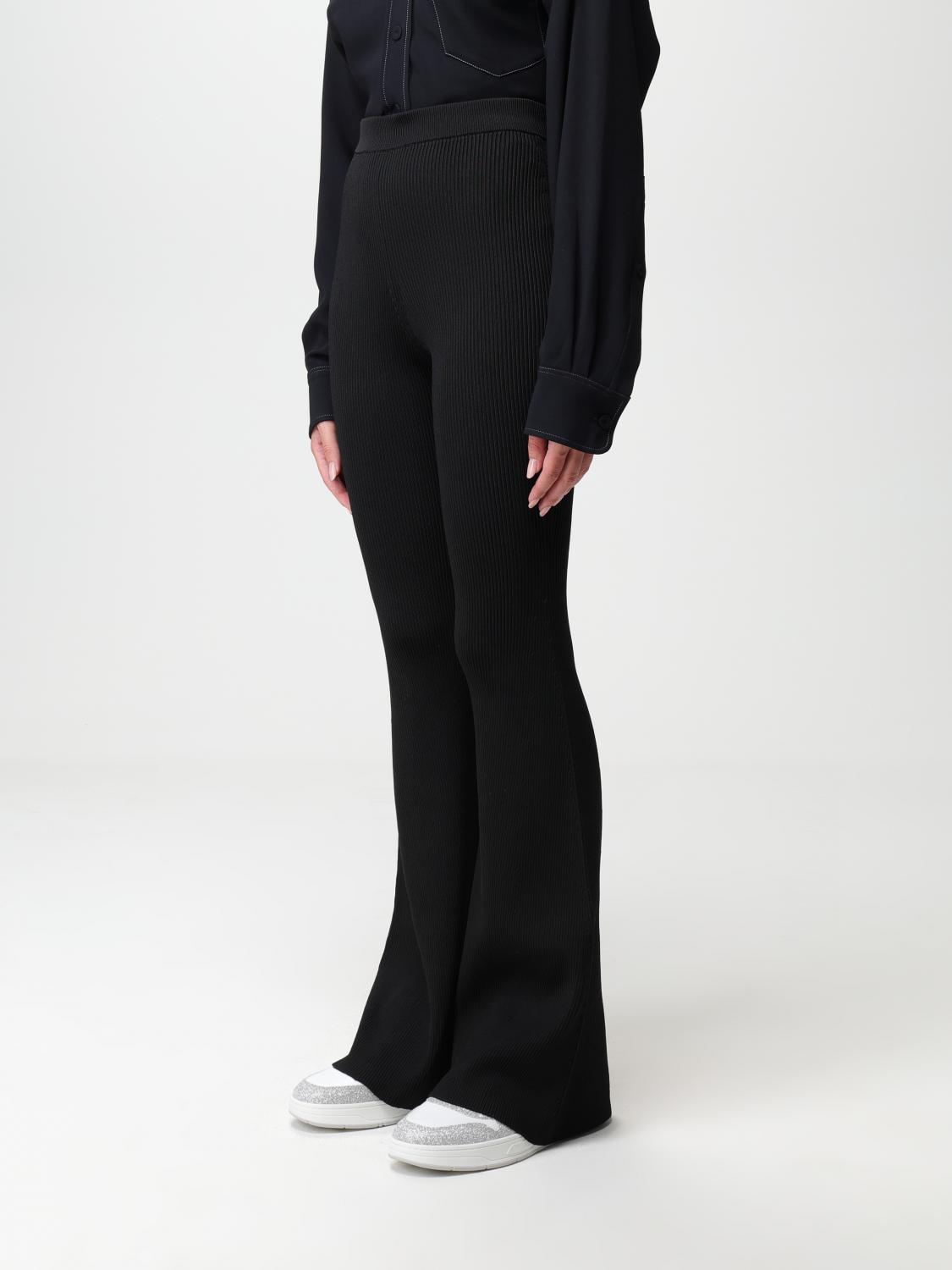STELLA MCCARTNEY PANTALONI: Pantalone Stella McCartney in viscosa stretch, Nero - Img 4