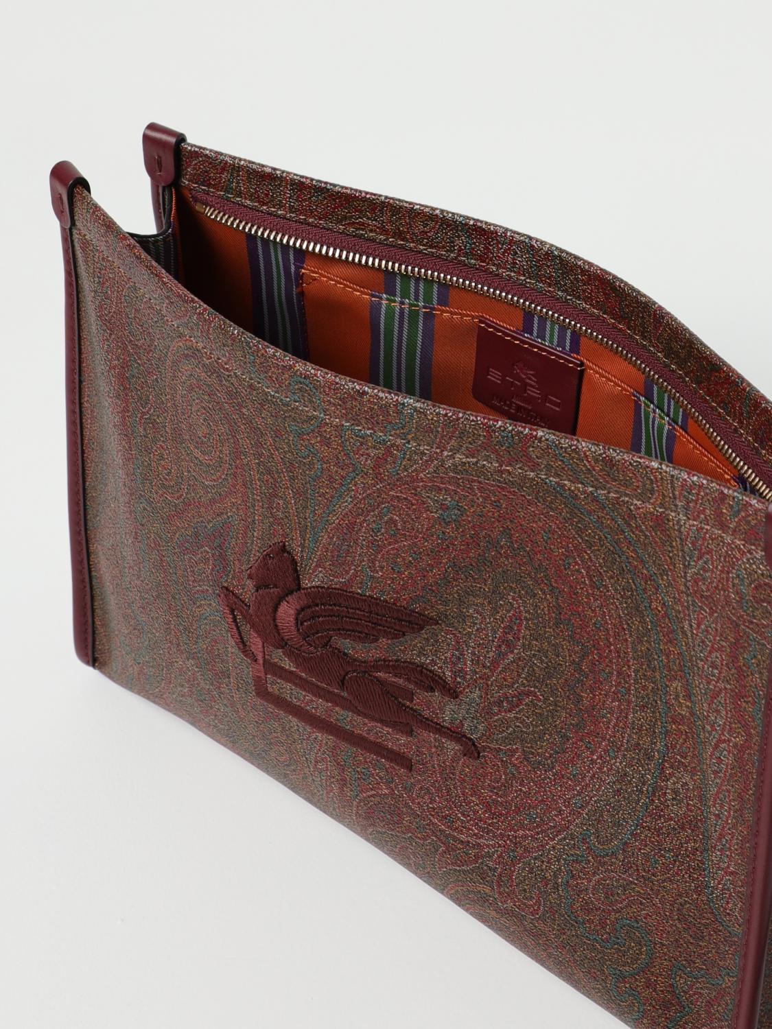 ETRO AKTENTASCHE: Tasche herren Etro, Braun - Img 4