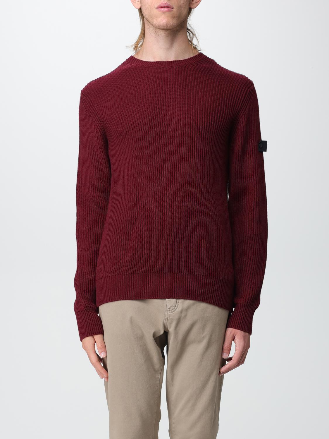 PEUTEREY PULLOVER: Pullover herren Peuterey, Burgunderrot - Img 1