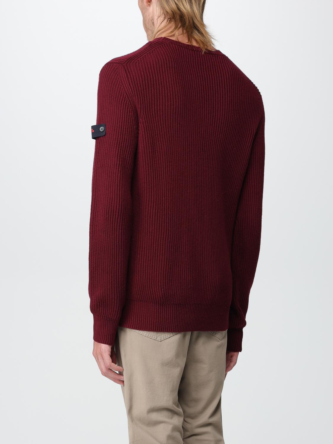 PEUTEREY PULLOVER: Pullover herren Peuterey, Burgunderrot - Img 2
