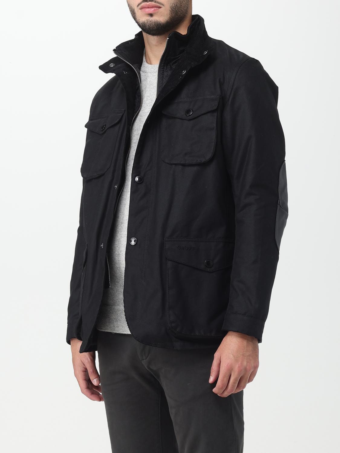 BARBOUR JACKET: Jacket men Barbour, Black - Img 3
