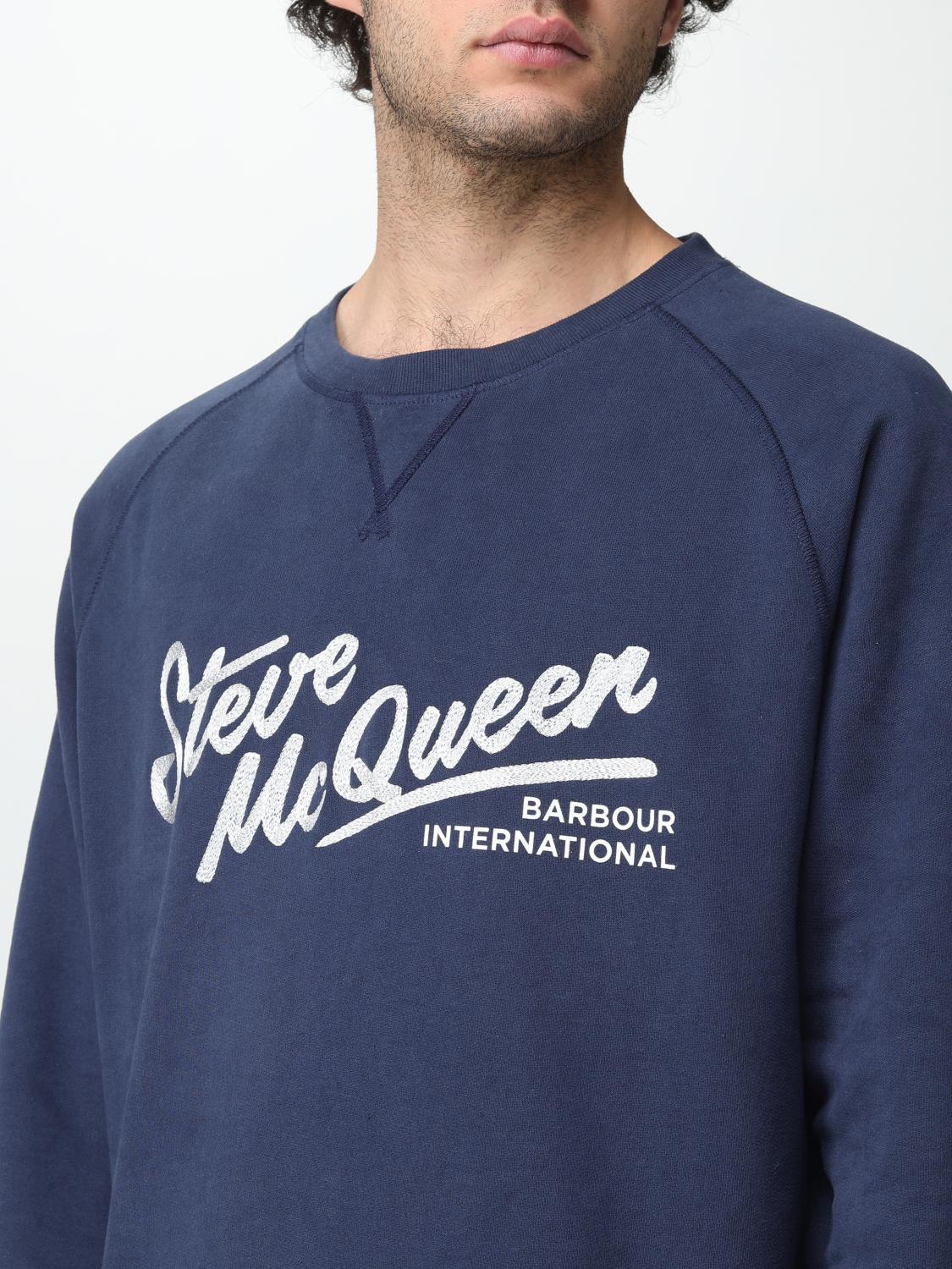 BARBOUR SWEATER: Sweater men Barbour, Blue - Img 3