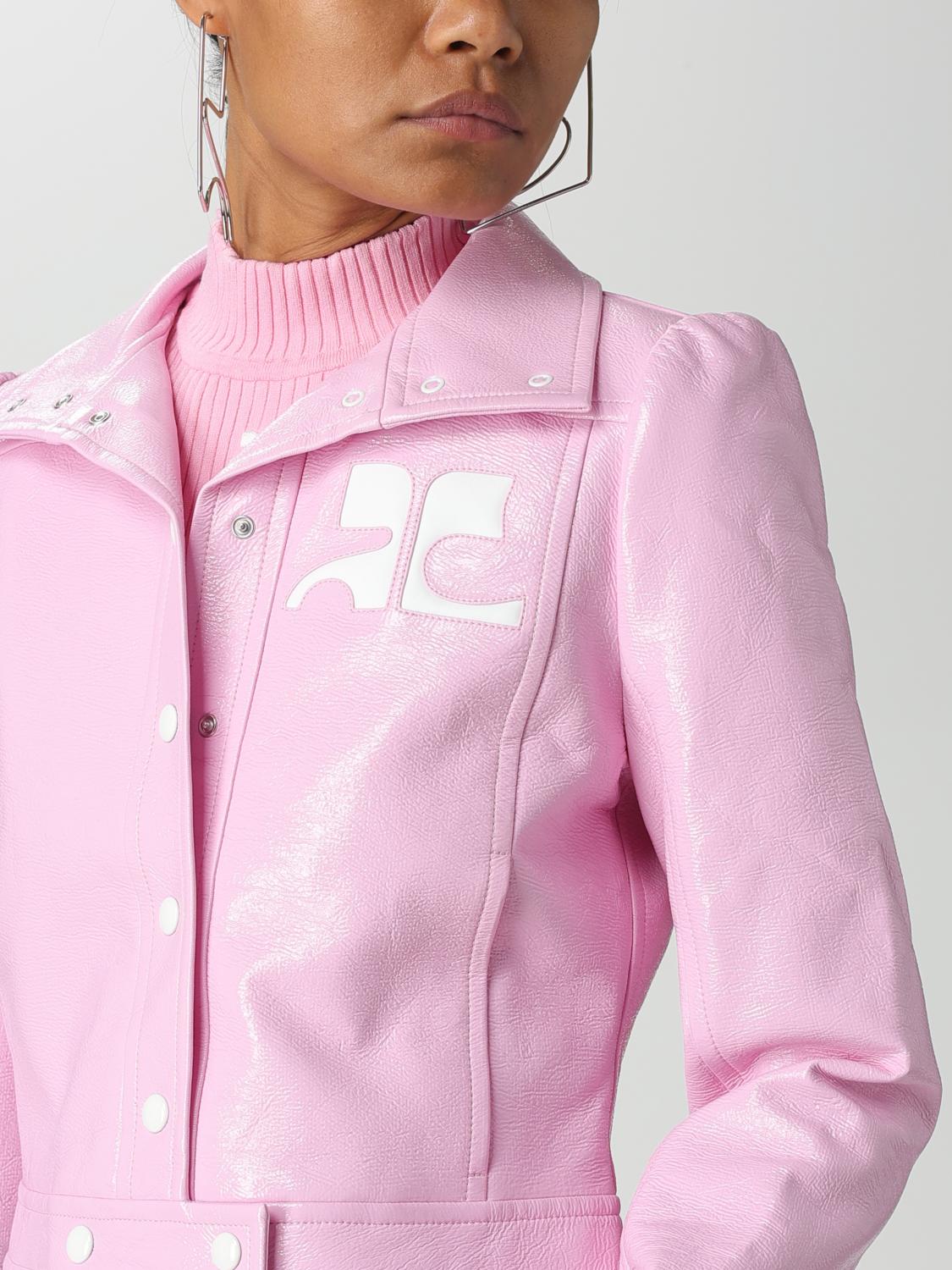 Courrèges Jacket woman - Pink | 223CBL005VY0014 | GIGLIO.COM