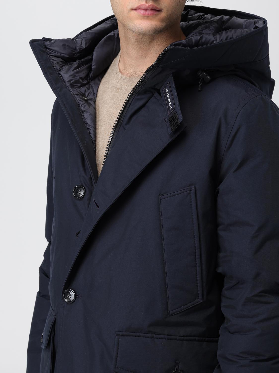 WOOLRICH 재킷: 코트 남성 Woolrich, 블루 - Img 4