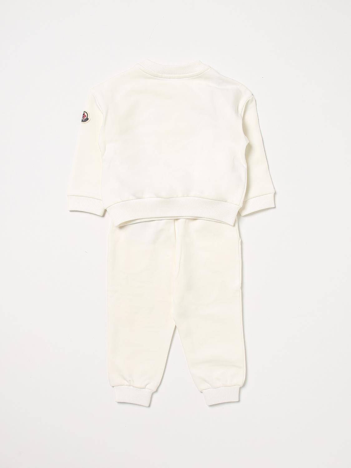 MONCLER JUMPSUIT: Romper kids Moncler, Natural - Img 2