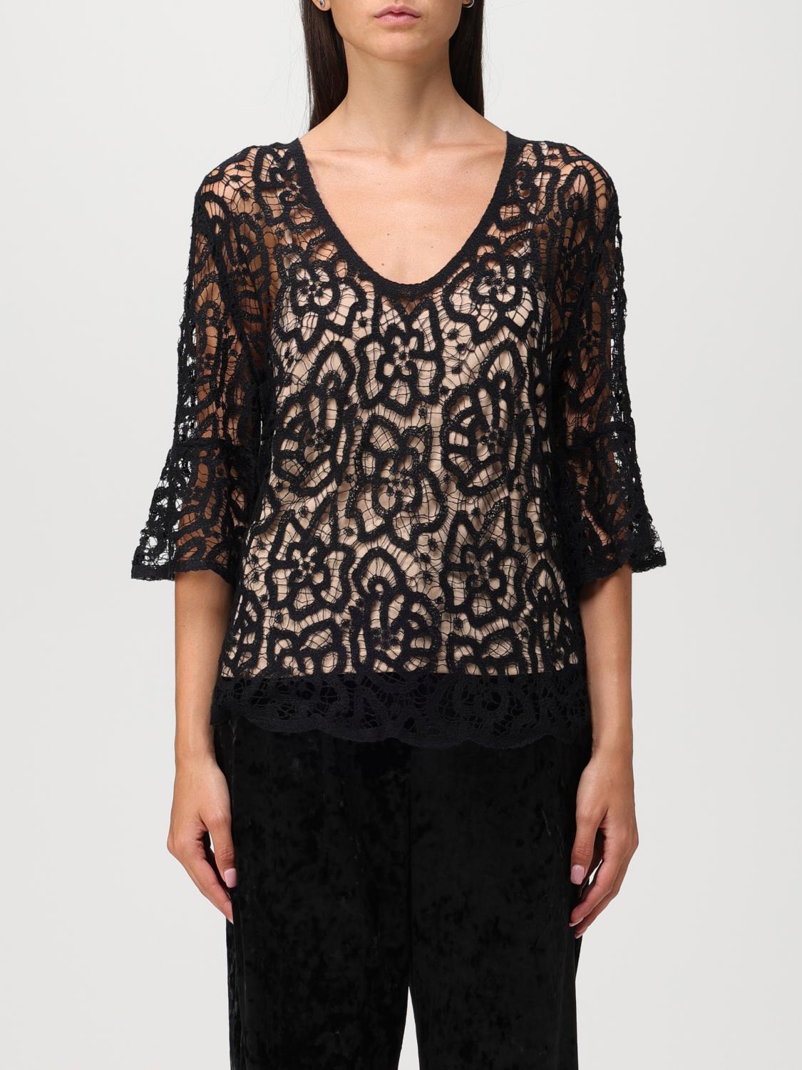 TWINSET PULLOVER: Pullover damen Twinset, Schwarz - Img 1