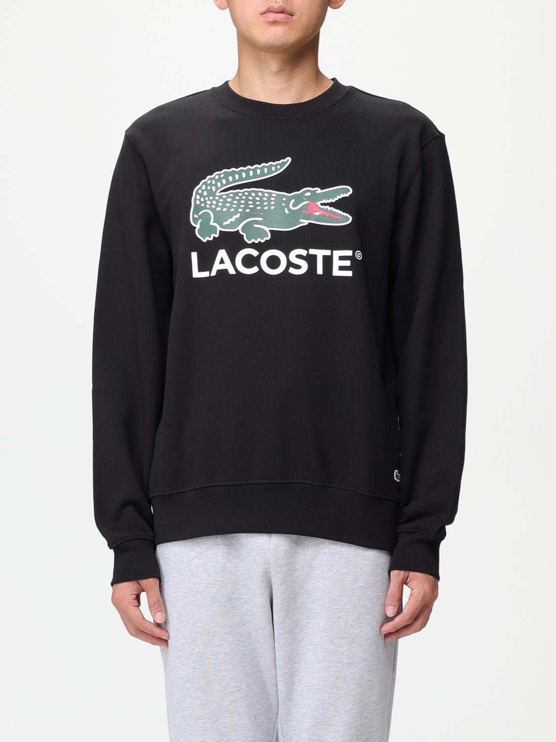 LACOSTE SWEATSHIRT: Sweater men Lacoste, Black - Img 1