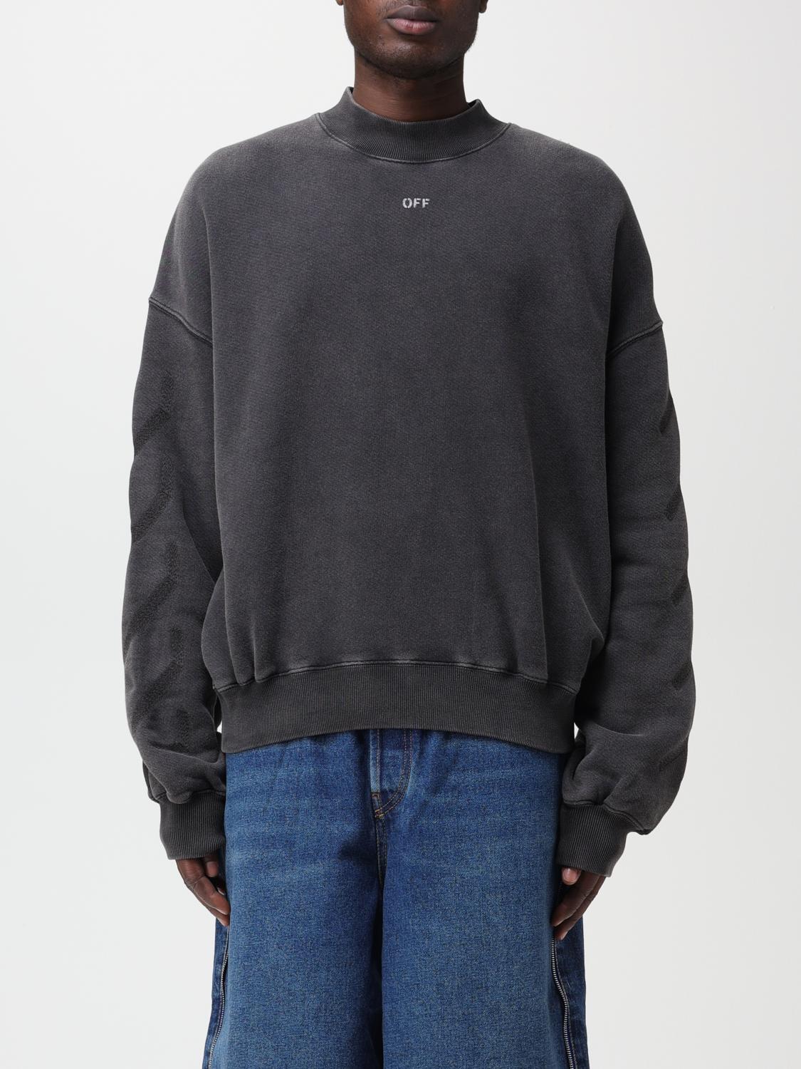 OFF-WHITE SWEATSHIRT: Sweater men Off-white, Black - Img 1