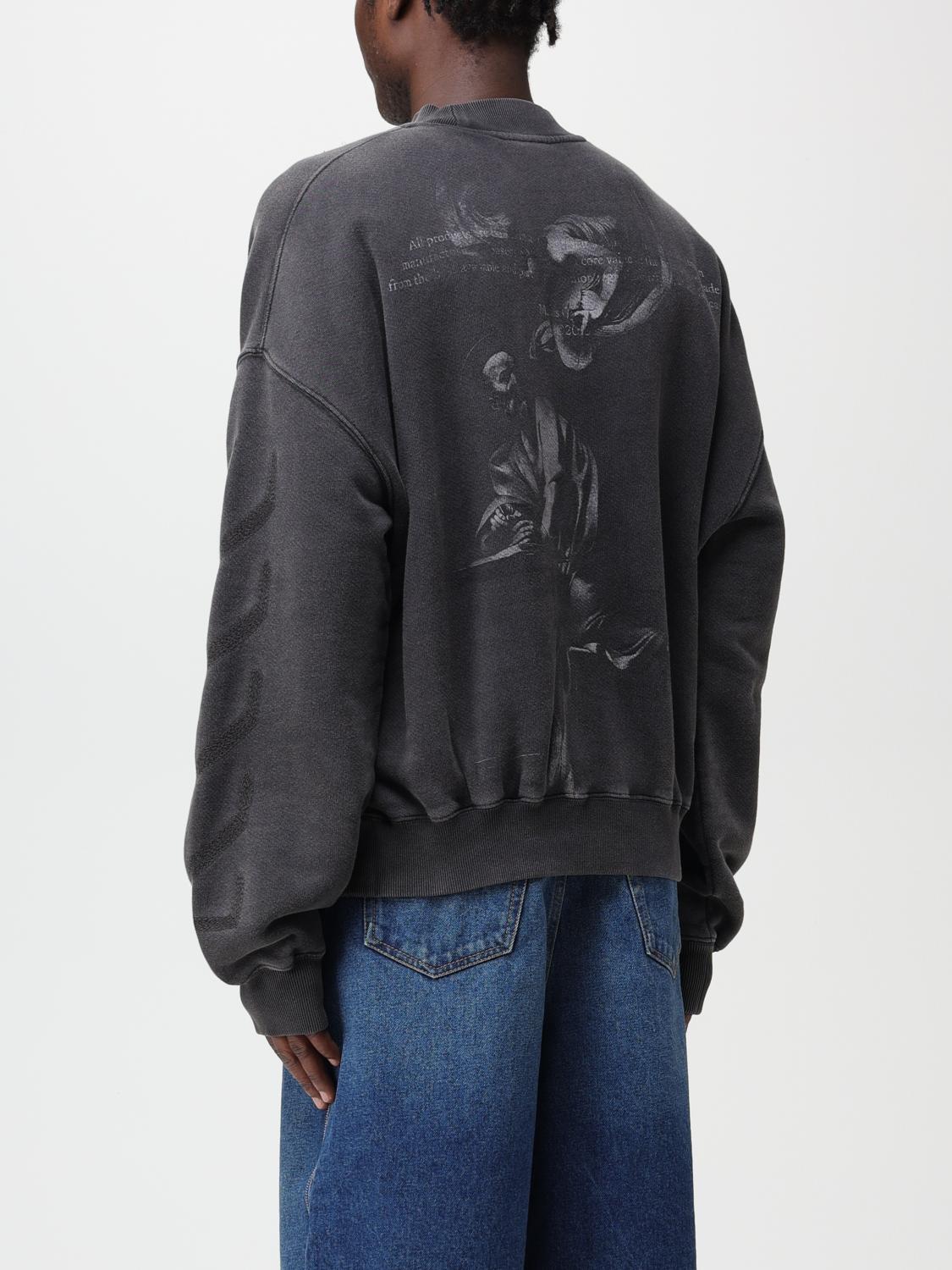 OFF-WHITE SWEATSHIRT: Sweater men Off-white, Black - Img 3