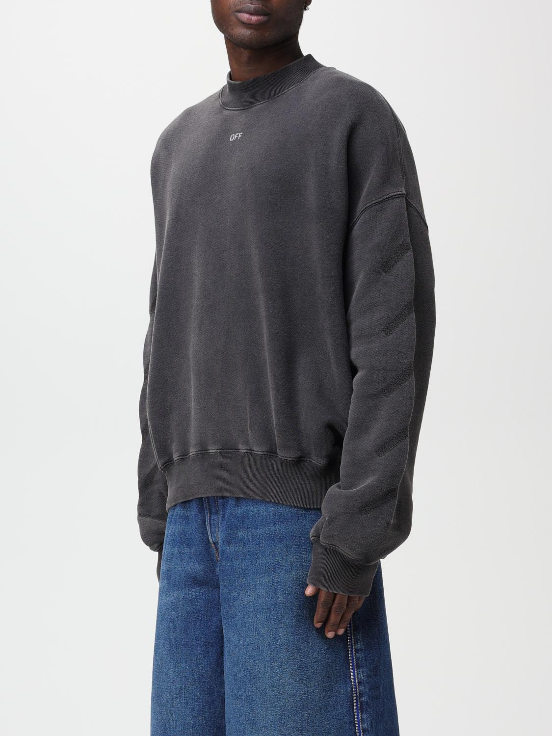 OFF-WHITE SWEATSHIRT: Sweater men Off-white, Black - Img 4