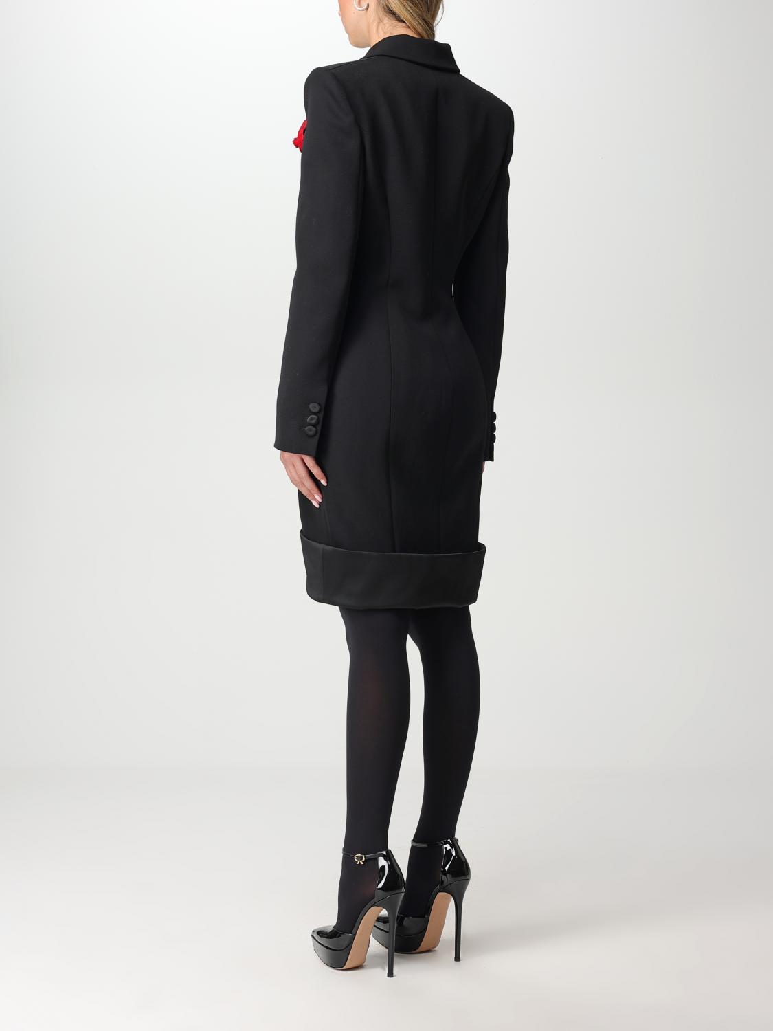 MOSCHINO COUTURE KLEID: Kleid damen Moschino Couture, Schwarz - Img 2