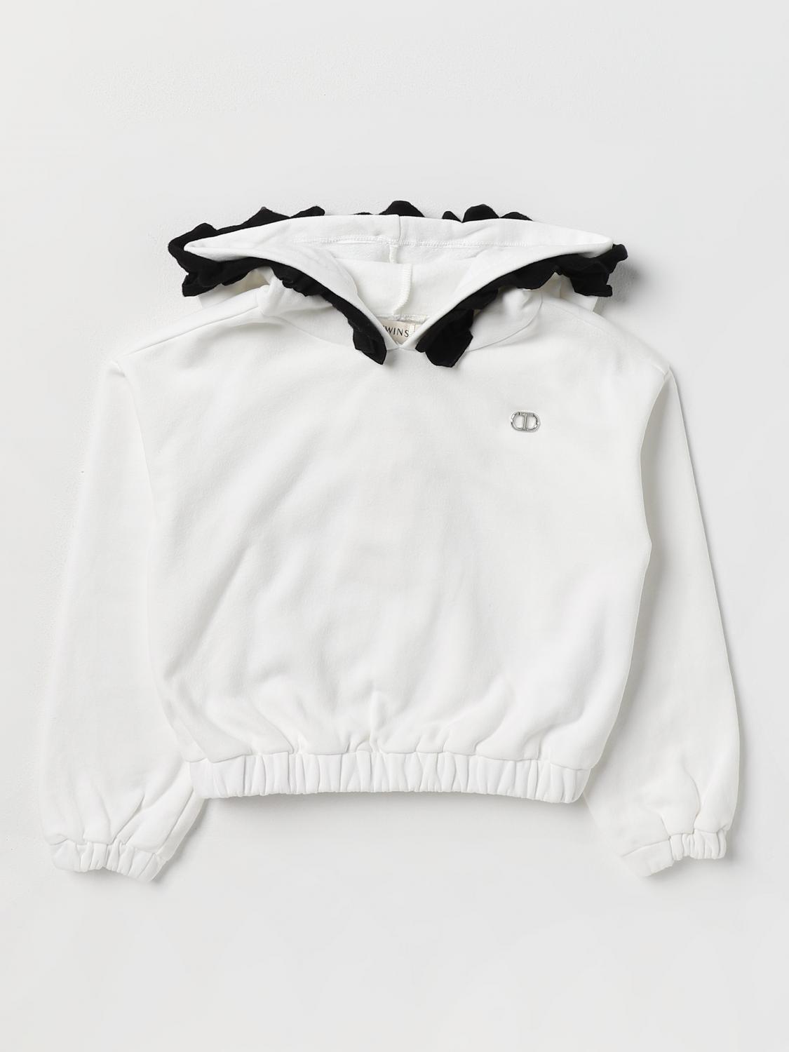 Twinset Kids Girls T Shirt In White 2