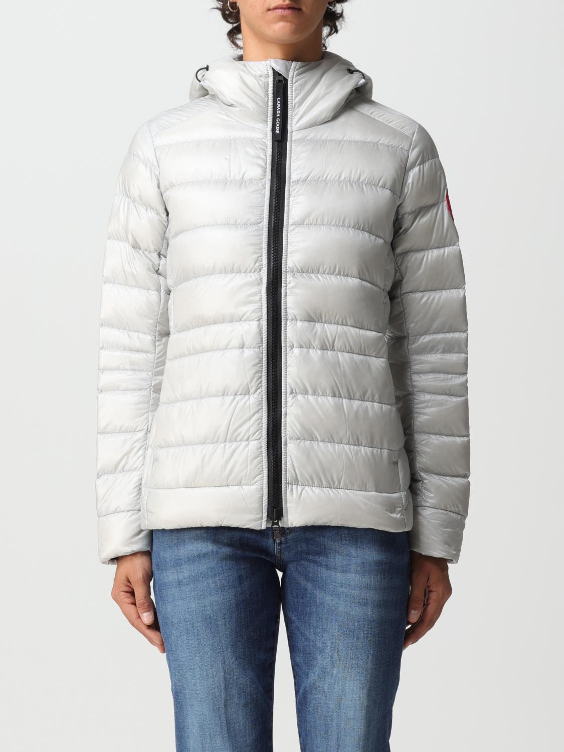 CANADA GOOSE JACKET: Jacket woman Canada Goose, Silver - Img 1