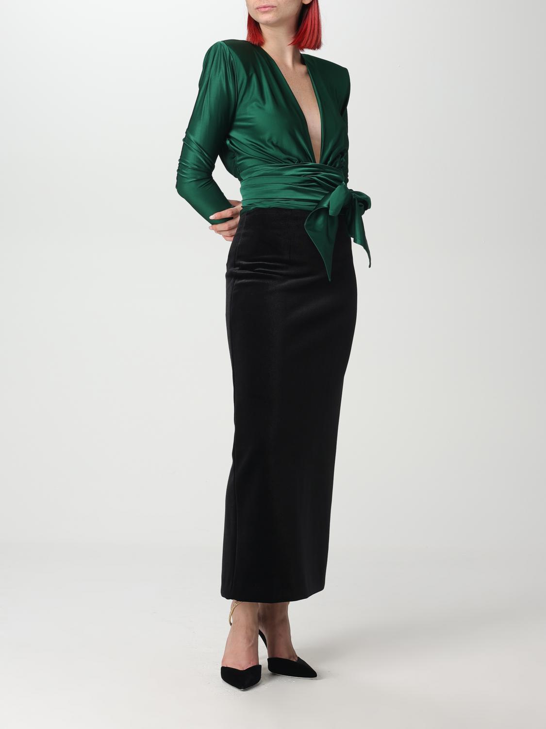 ALEXANDRE VAUTHIER TOP: Top woman Alexandre Vauthier, Green - Img 2