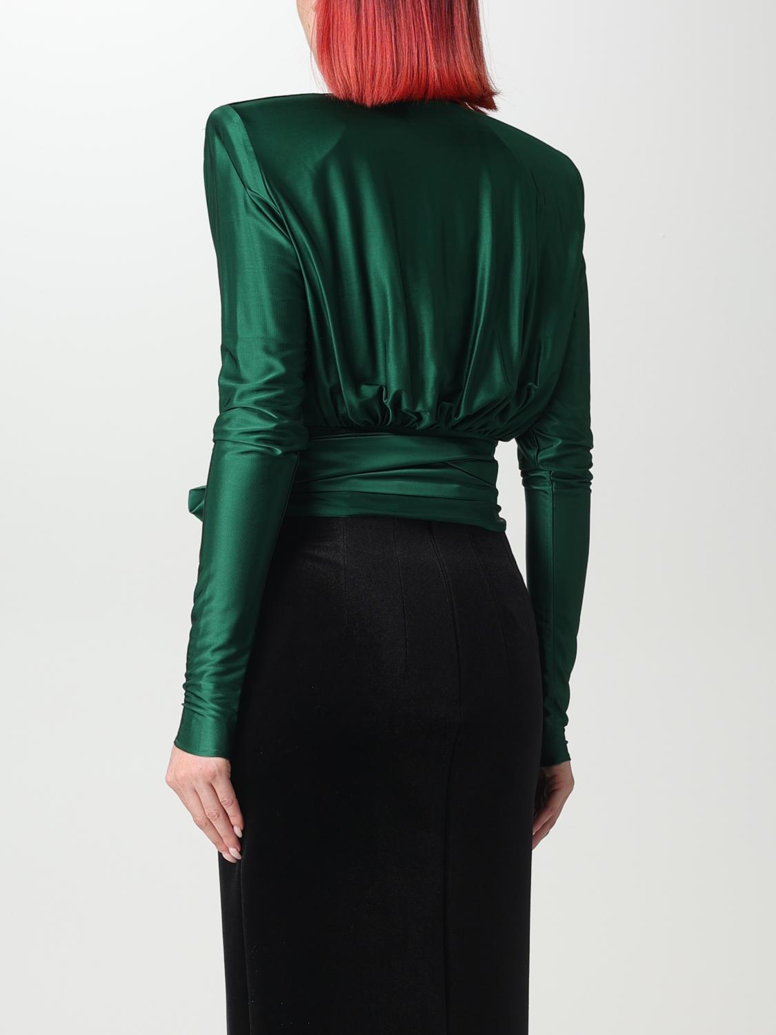 ALEXANDRE VAUTHIER TOP: Top woman Alexandre Vauthier, Green - Img 3