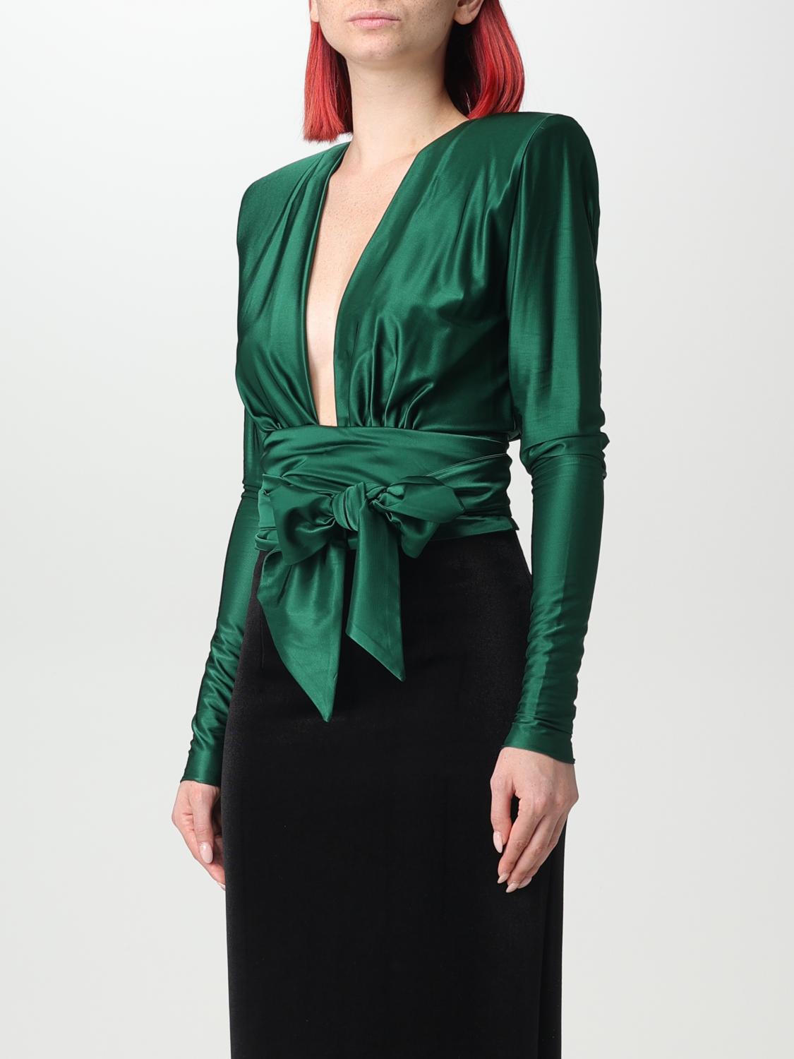 ALEXANDRE VAUTHIER TOP: Top woman Alexandre Vauthier, Green - Img 4