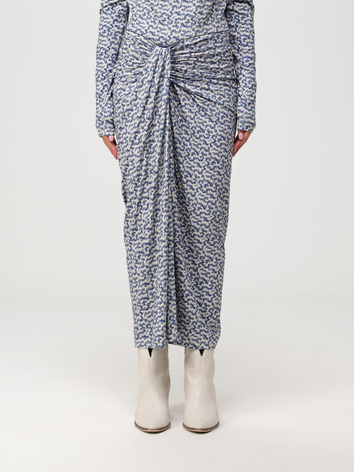 ISABEL MARANT ETOILE FALDA: Falda mujer Isabel Marant Etoile, Azul Oscuro - Img 1