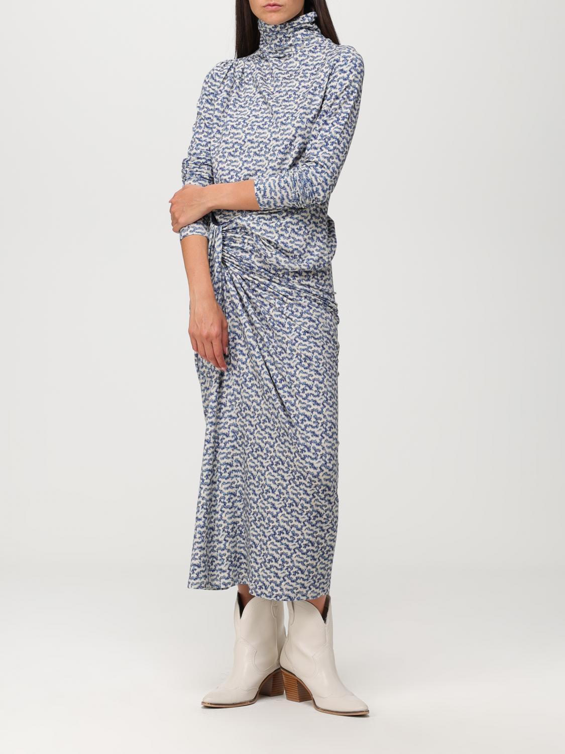 ISABEL MARANT ETOILE FALDA: Falda mujer Isabel Marant Etoile, Azul Oscuro - Img 2