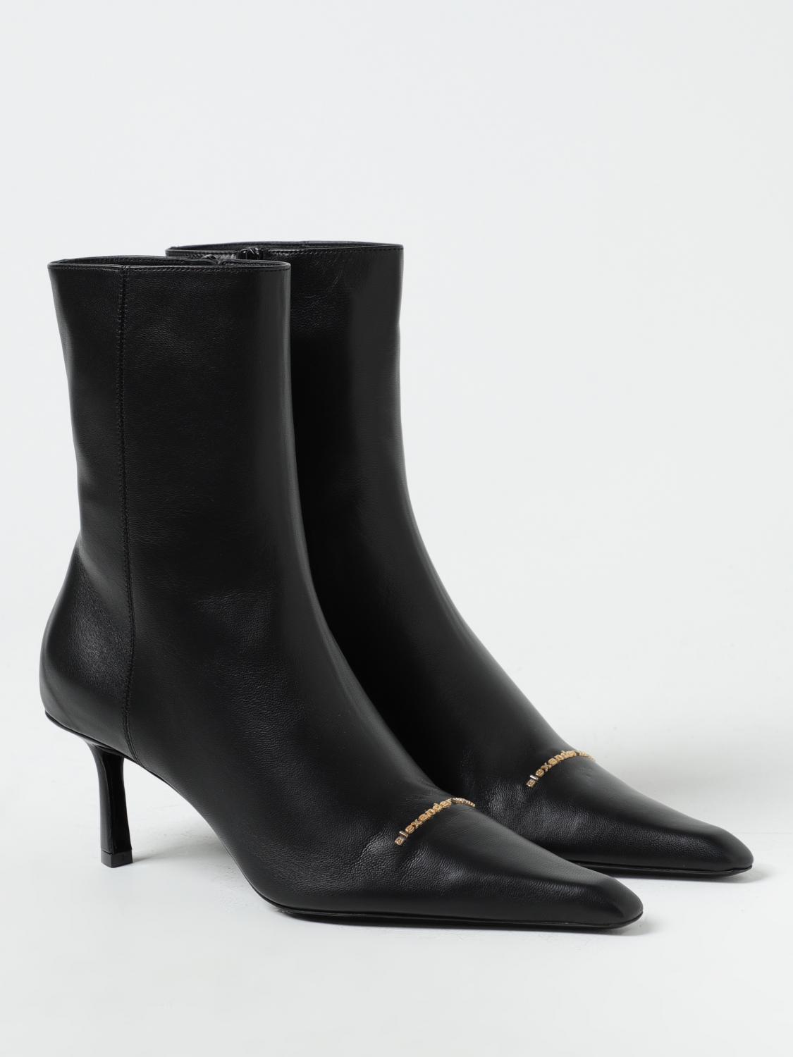 ALEXANDER WANG BOTTINES PLATES: Chaussures femme Alexander Wang, Noir - Img 2