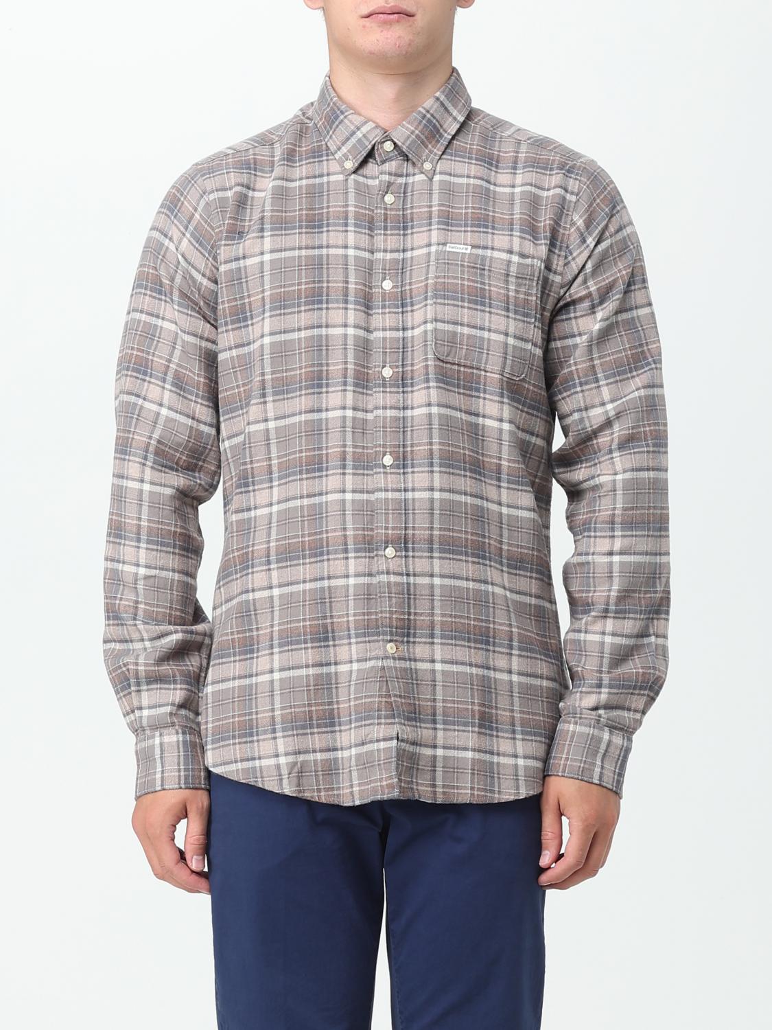 BARBOUR CAMISA: Camisa hombre Barbour, Beige - Img 1