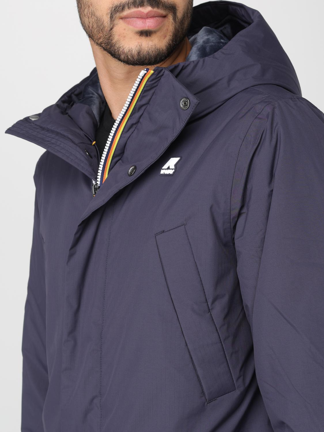 K-WAY JACKET: Jacket men K-way, Blue - Img 4