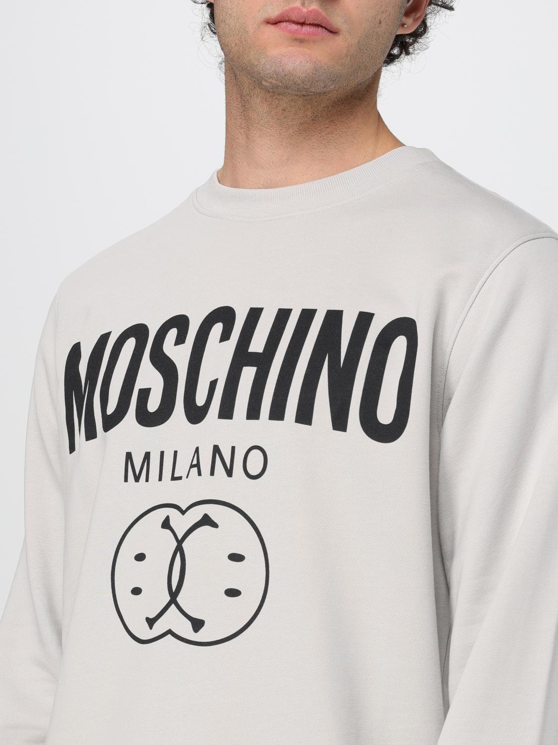 MOSCHINO COUTURE SWEATSHIRT: Pull homme Moschino Couture, Glace - Img 3