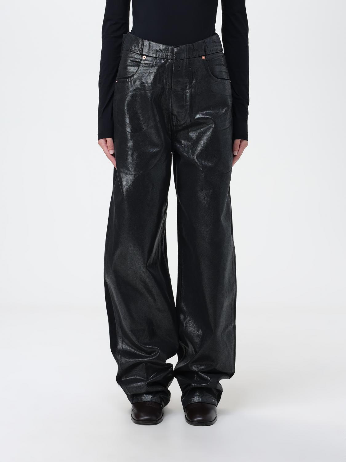 MM6 MAISON MARGIELA: Jeans woman - Black | Mm6 Maison