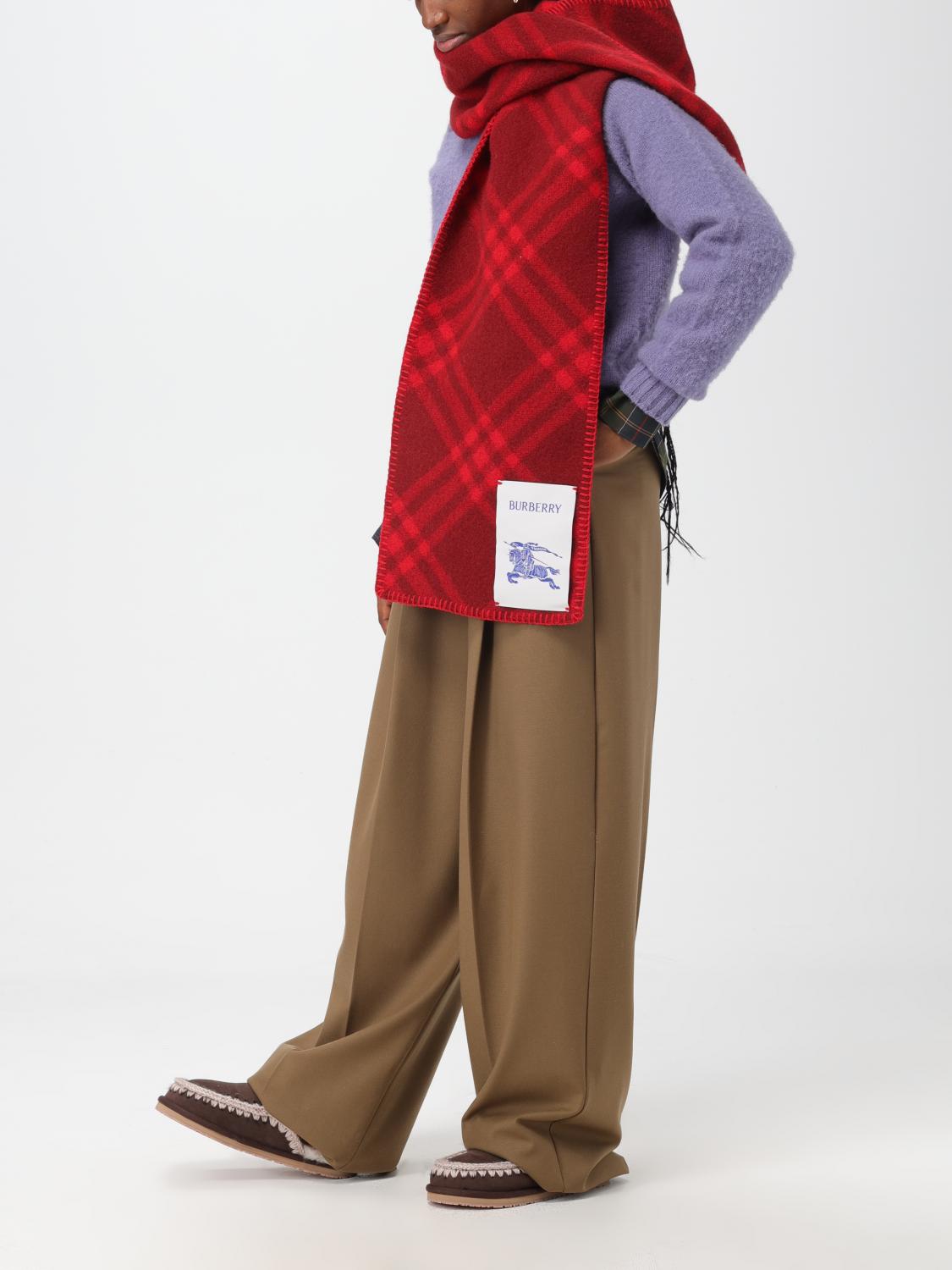 BURBERRY スカーフ: スカーフ レディース Burberry, マルチカラー - Img 2