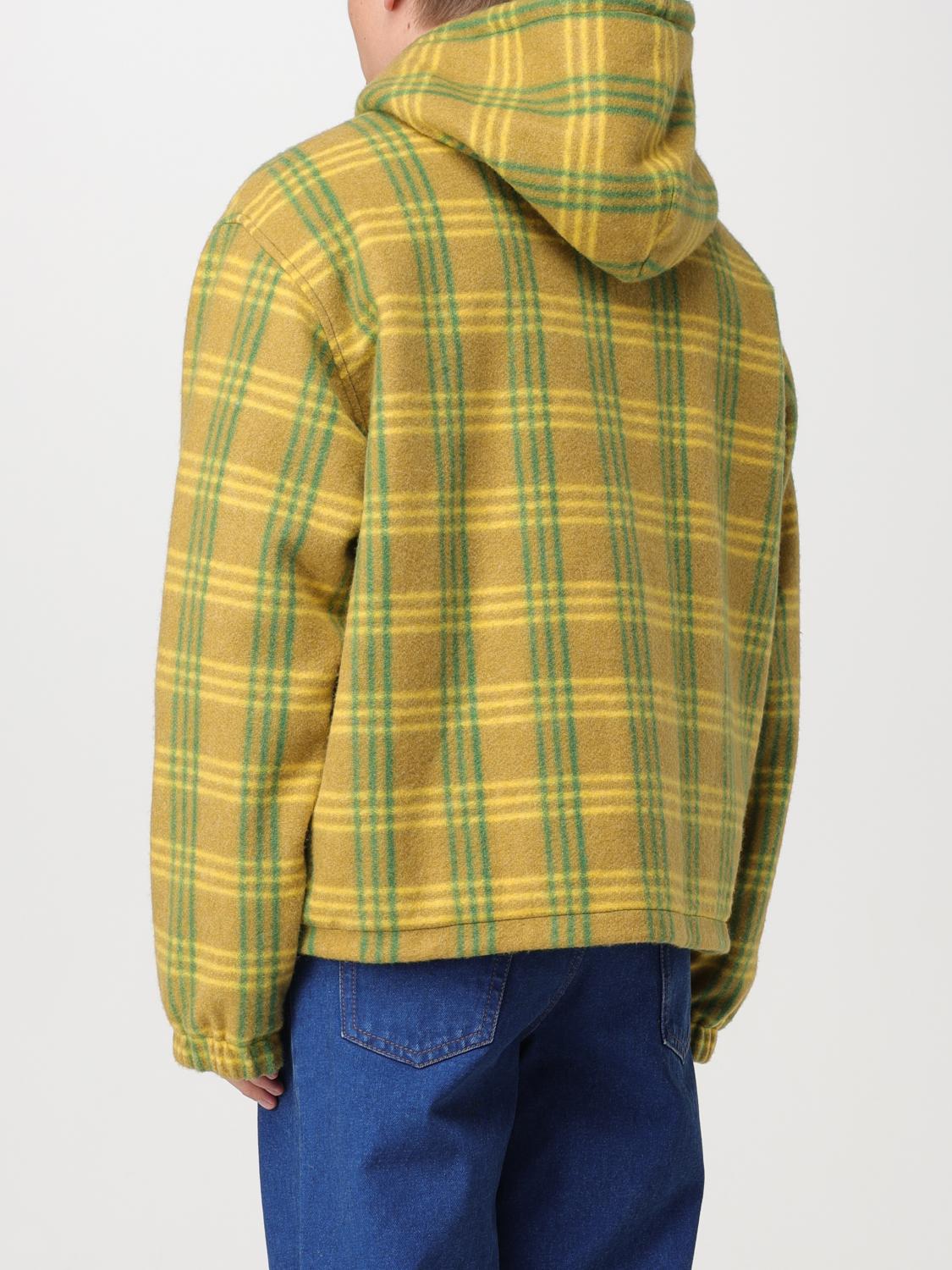 MARNI: jacket in virgin wool blend with check pattern - Multicolor