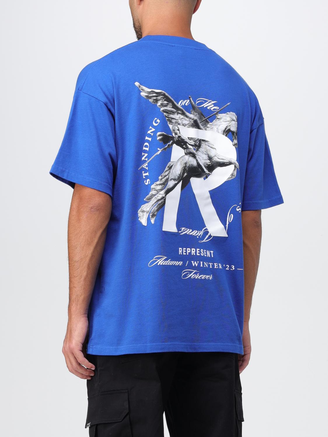 REPRESENT T-SHIRT: T-shirt men Represent, Blue - Img 2