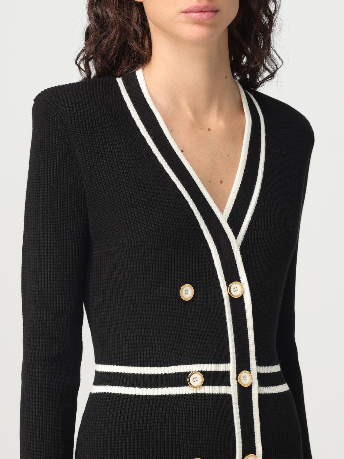 ELISABETTA FRANCHI VESTIDO: Vestido mujer Elisabetta Franchi, Negro - Img 3