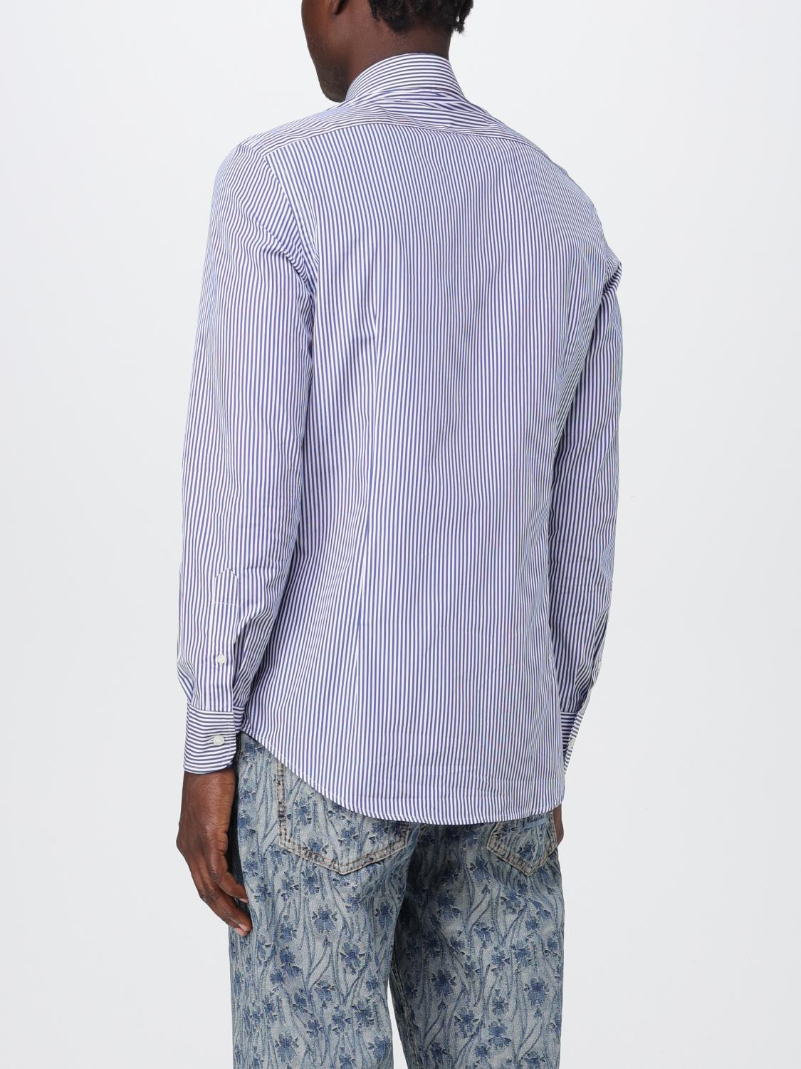 ETRO CAMICIA: Camicia Etro in popeline a righe, Blue - Img 3